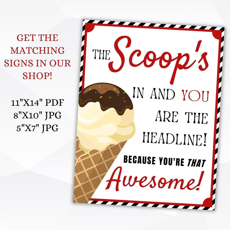 Ice Cream Scoop Template - Teacher Made (Teacher-Made)