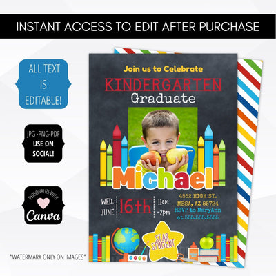 pre k graduation announcement