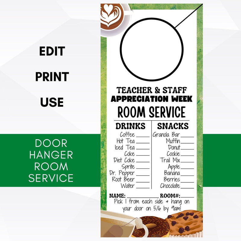 editable teacher appreciation week door hangers