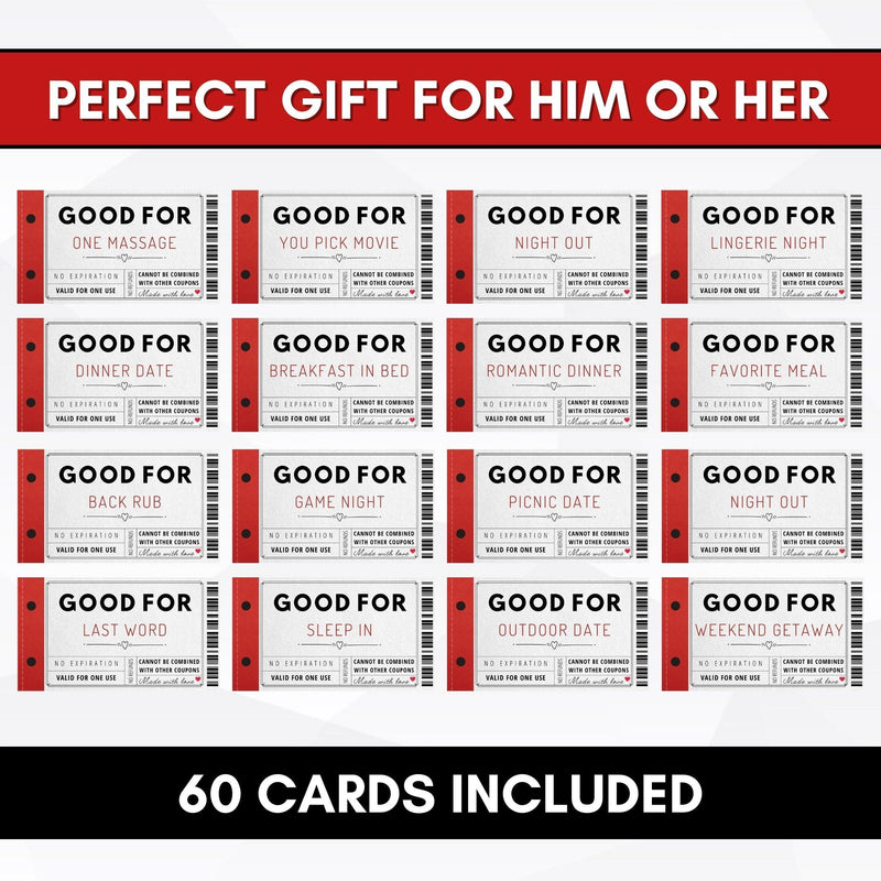 love coupons couples games gift
