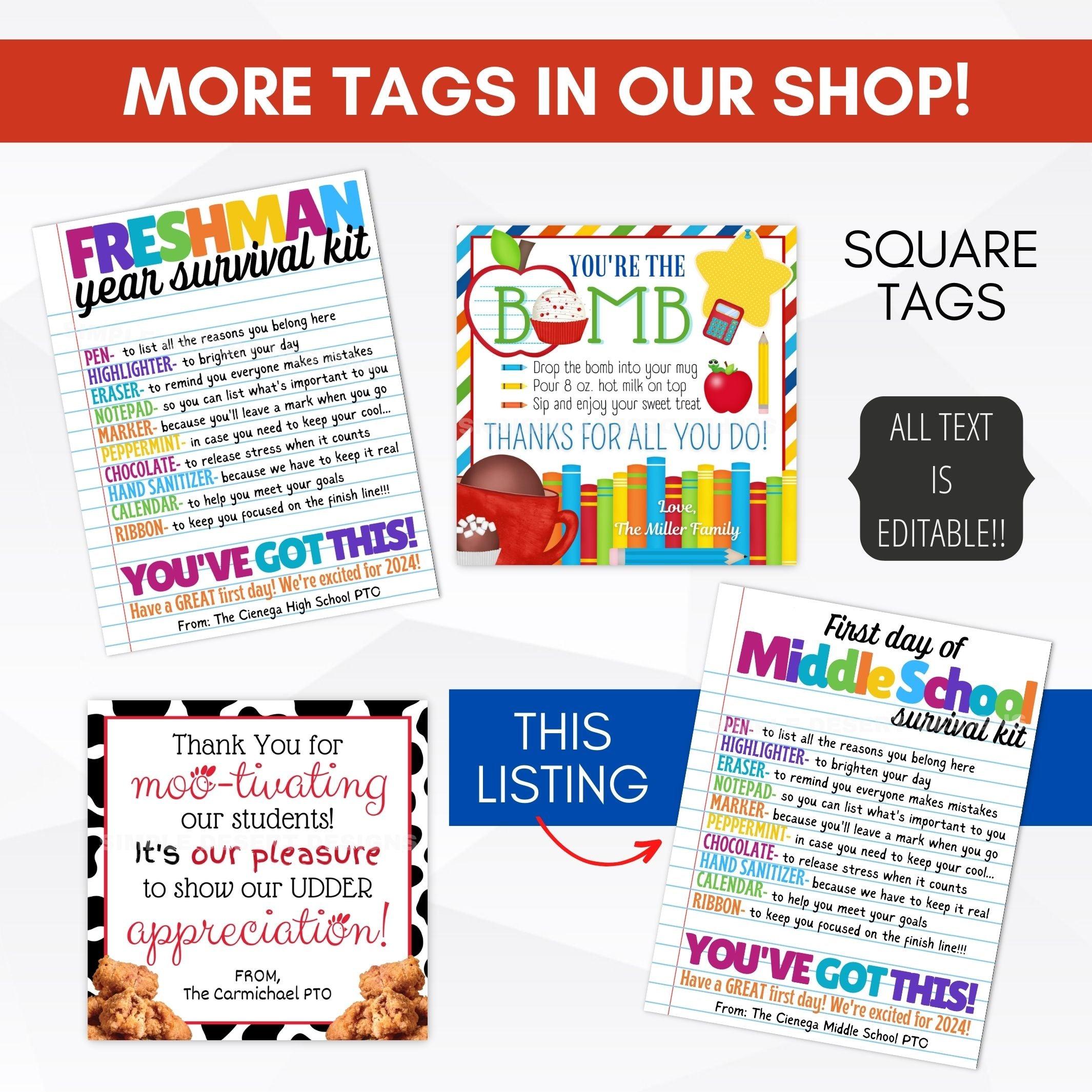 welcome back gift for students