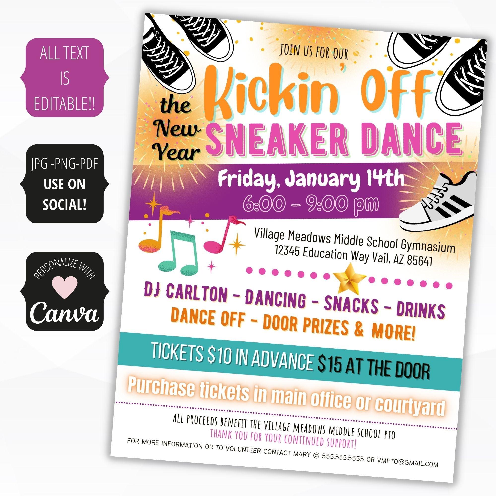 kickin off the year charity event idea