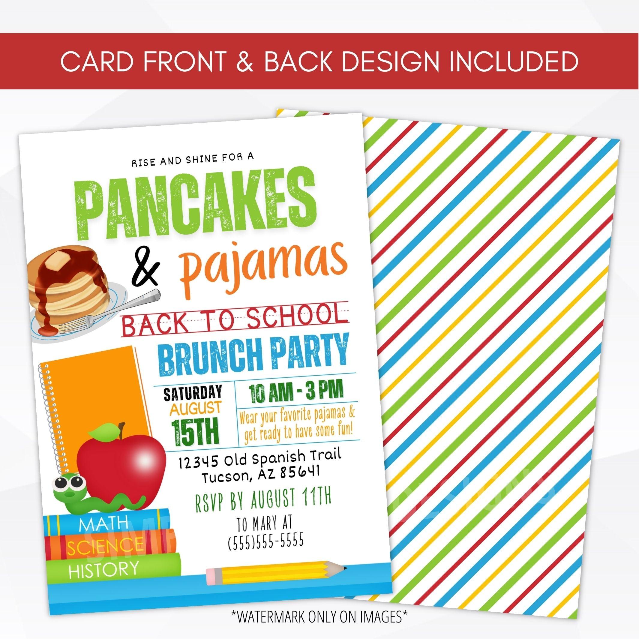 back to school party ideas