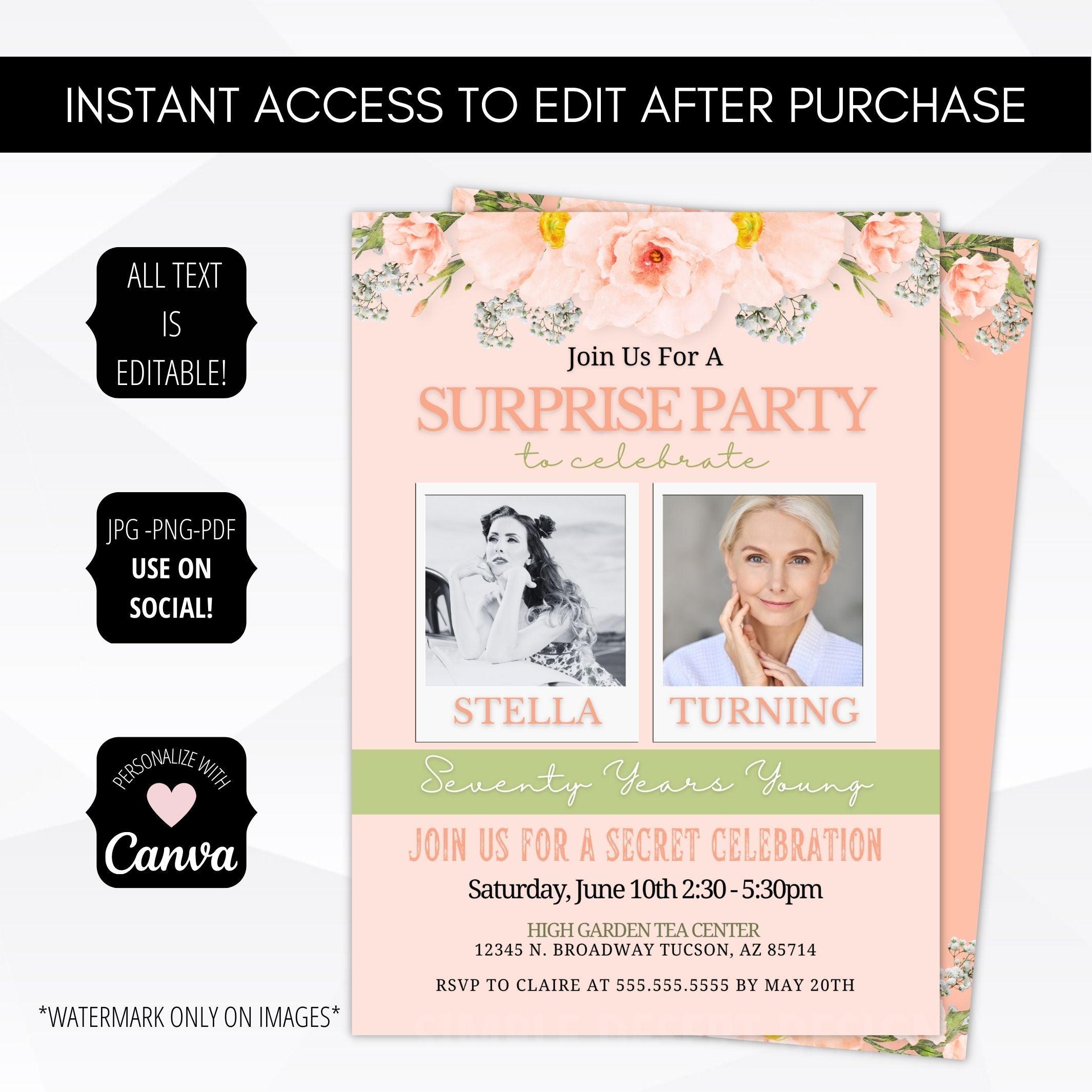 surprise birthday party ideas for adults