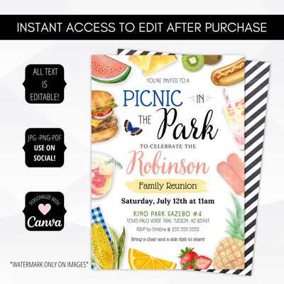 picnic invitation