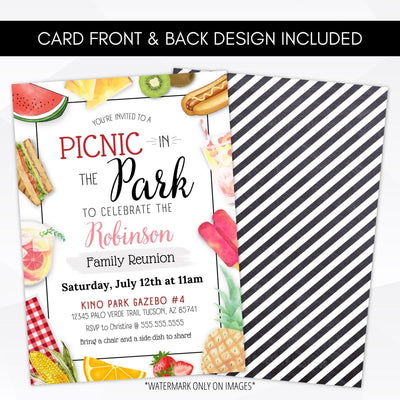 invitation for picnic