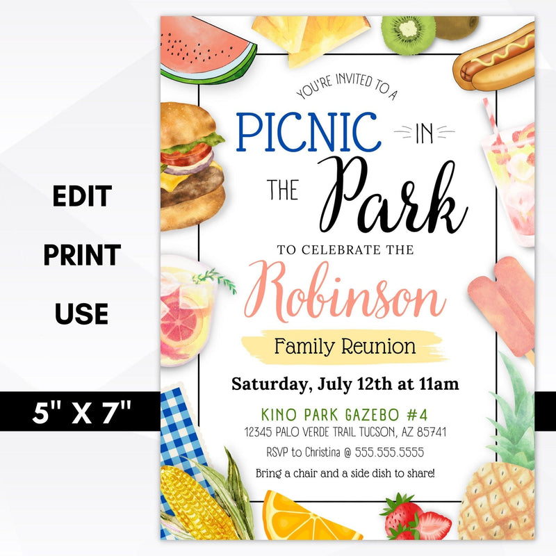 picnic invitation