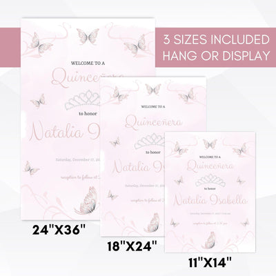 pink butterfly birthday party decorations