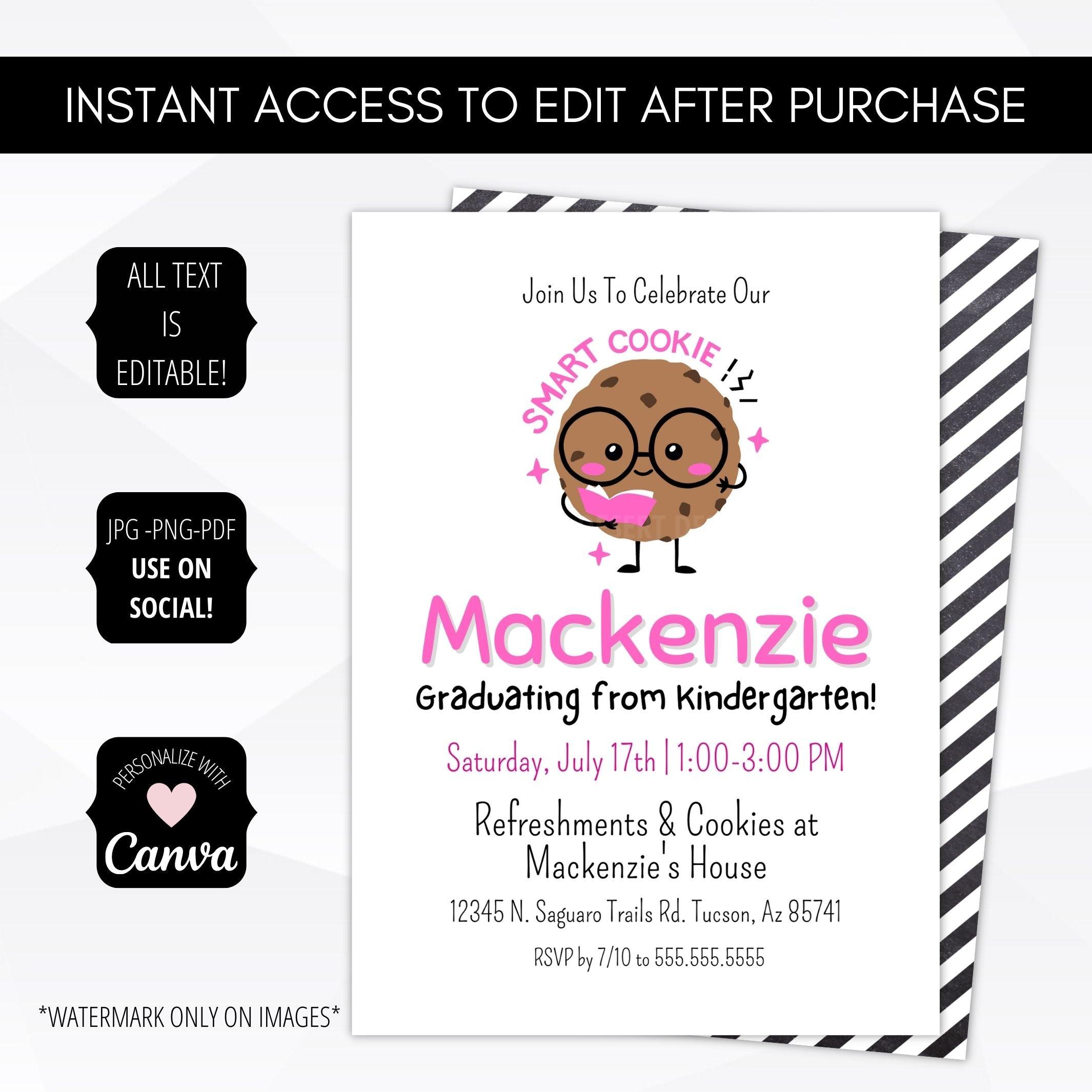 kindergarten graduation invite