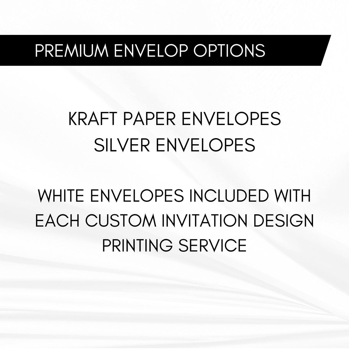 Premium Envelope Add On