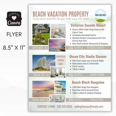 real estate marketing flyer advertising template