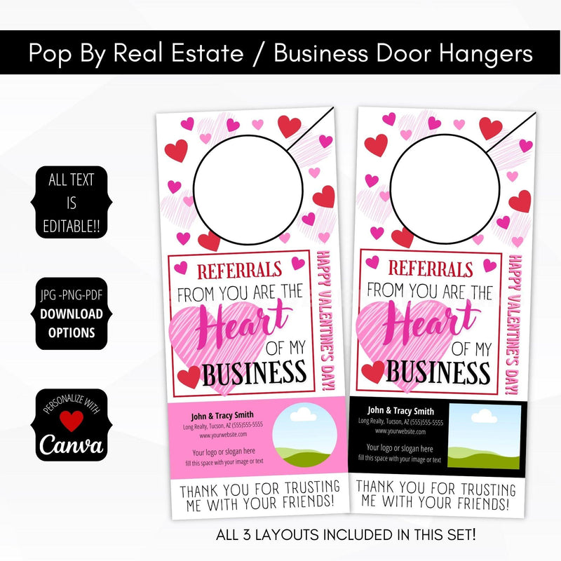 Realtor pop by ideas Valentines Day