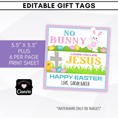 Christian Easter Tags