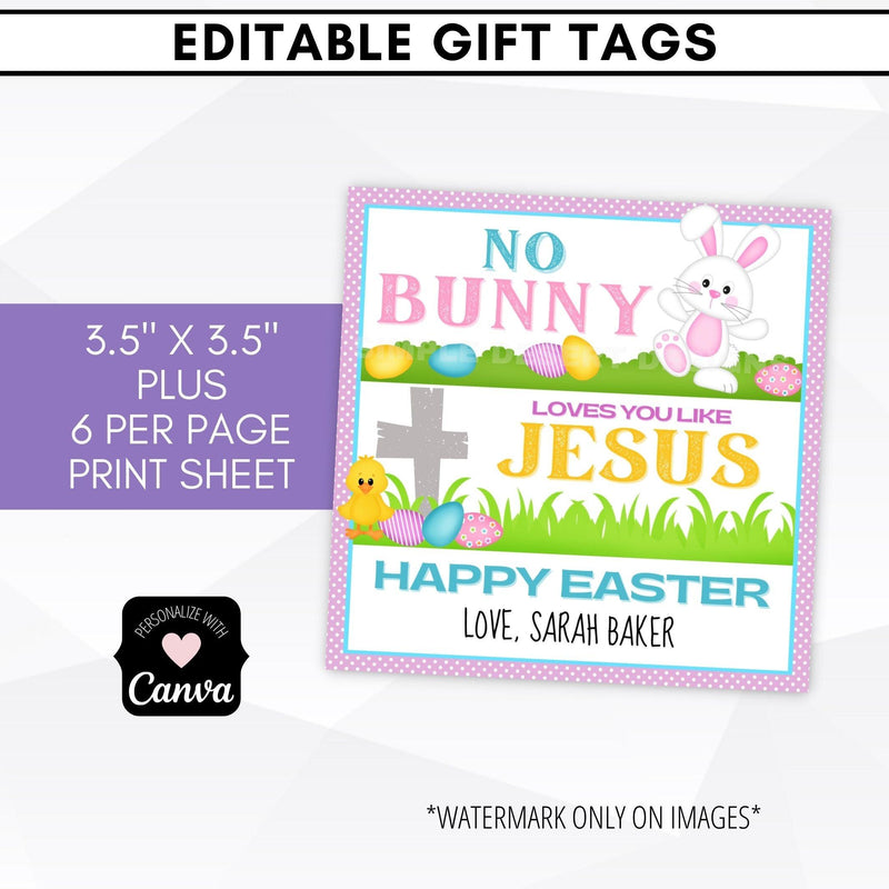 Christian Easter Tags