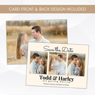 save the date cards with pictures