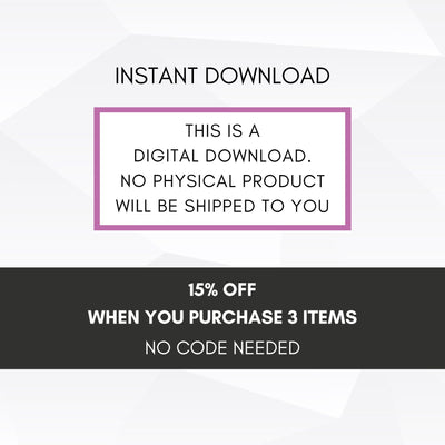save when you purchase 3 or more items at checkout
