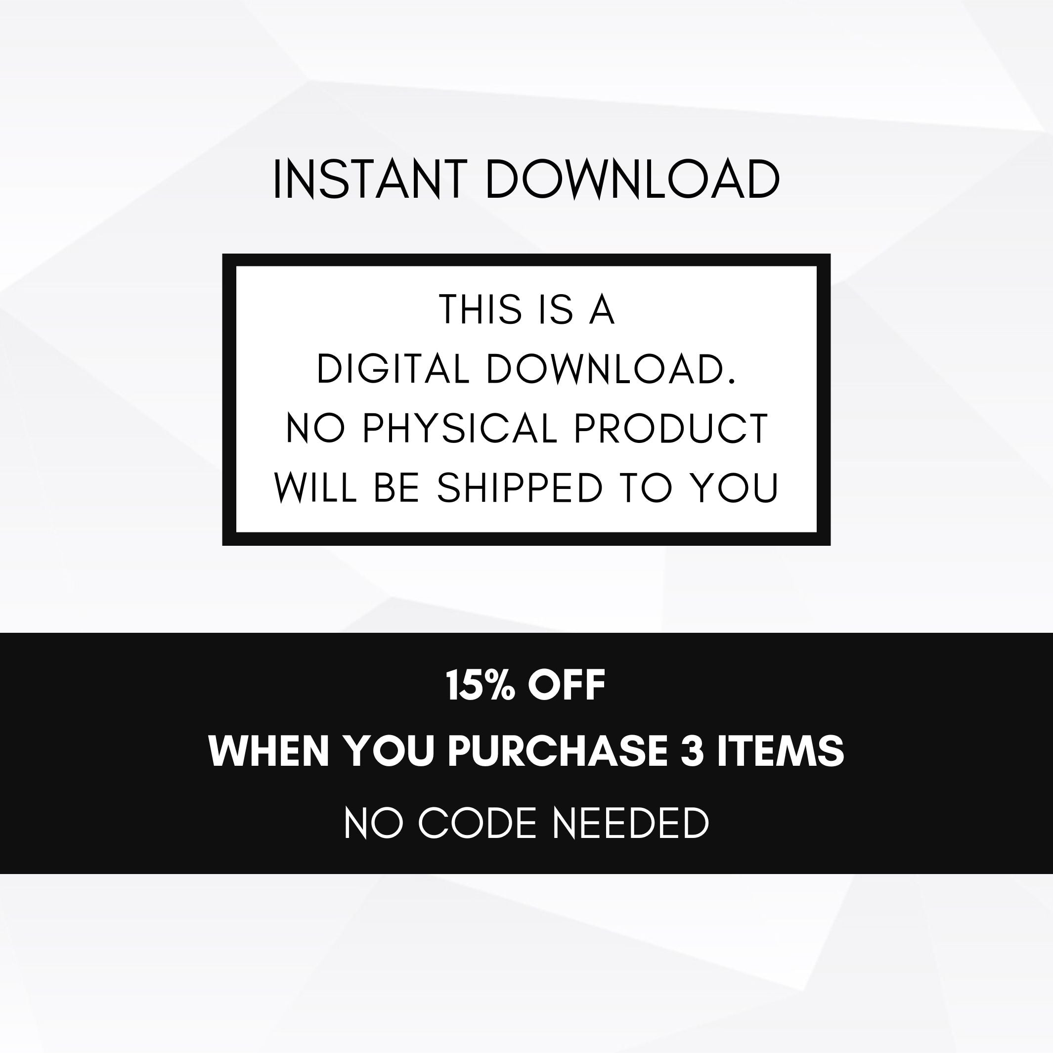buy 3 or more at checkout and save 15 percent