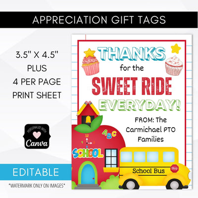 School bus driver gift ideas