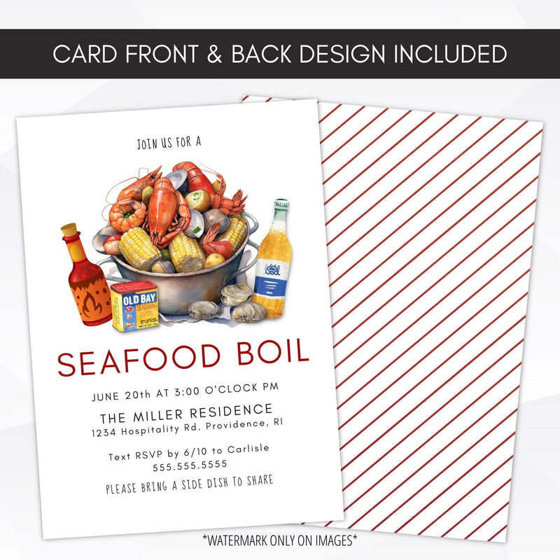 shrimp boil invitation