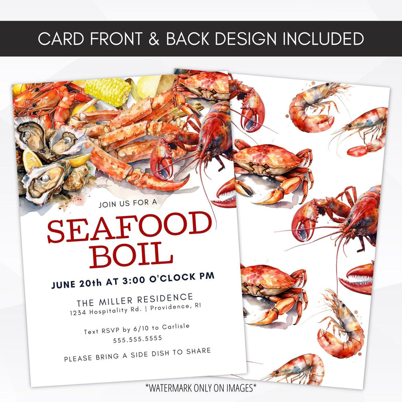 shrimp boil invitation