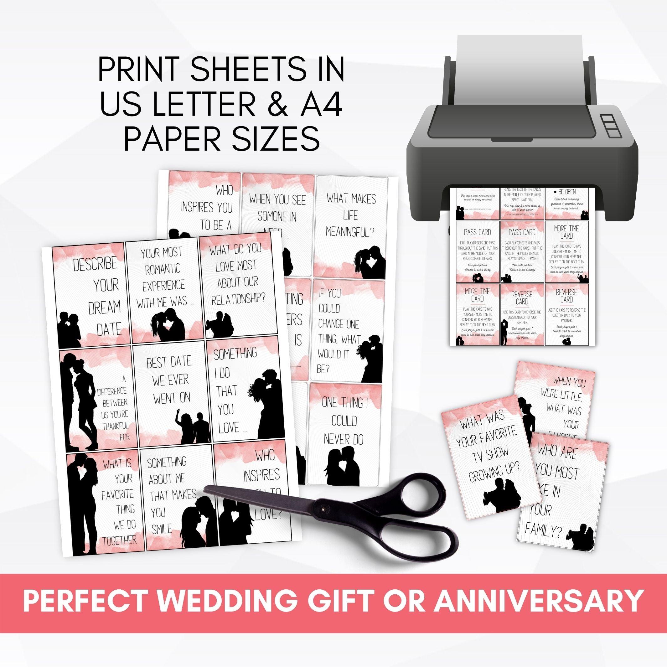 printable date night game for couples
