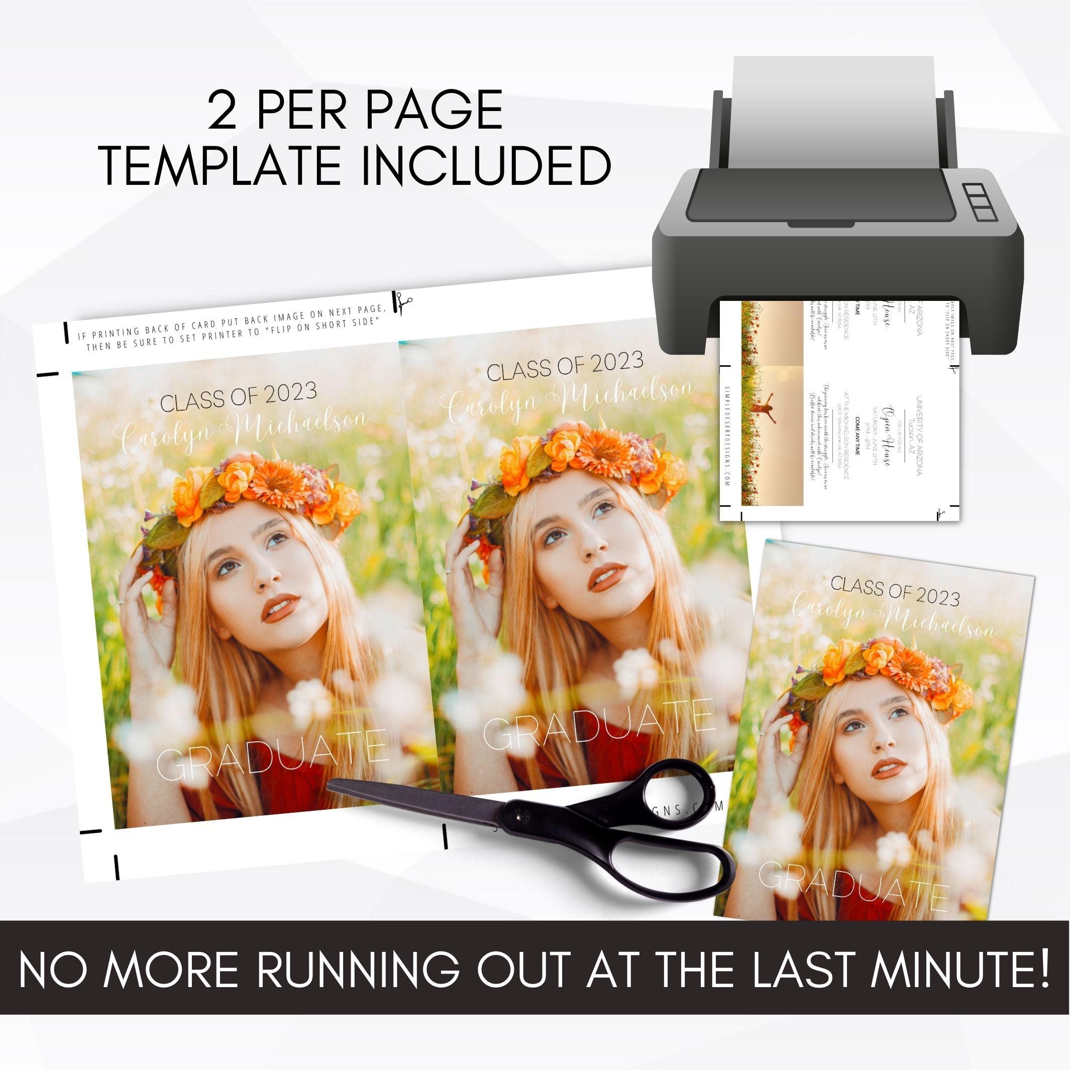 senior graduation invitations