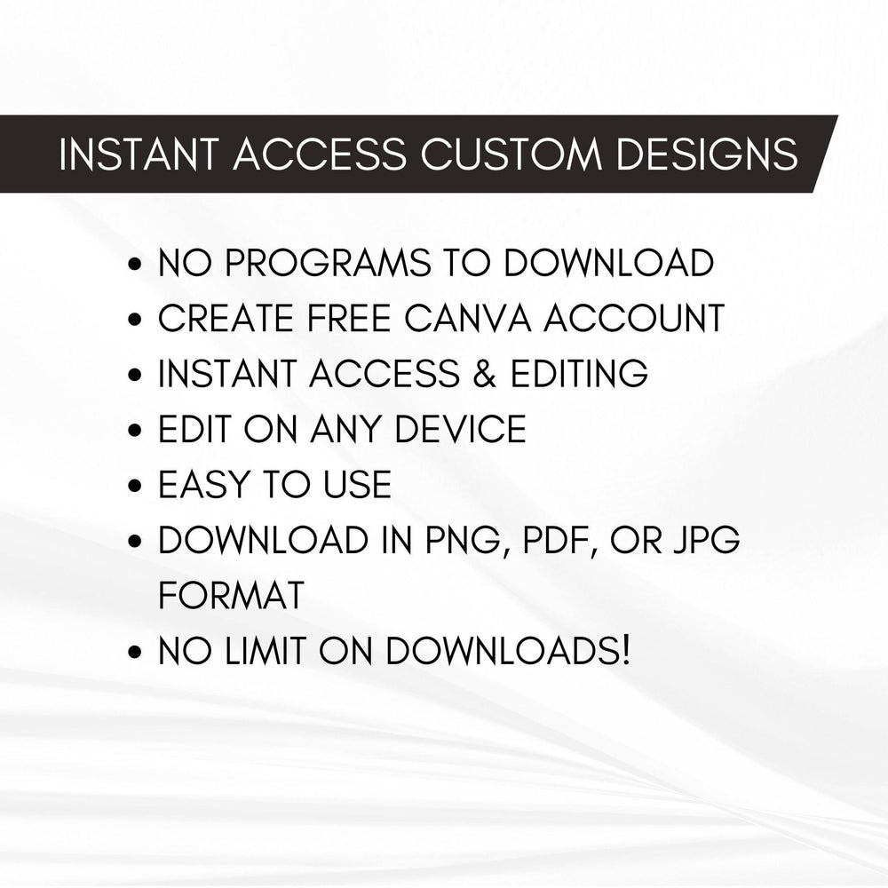 Auction Tag Editable Auction Tag Template - Simple Desert Designs