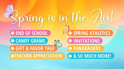 collection of spring fundraiser ideas easter invitations teacher appreciation tags candy grams and so much more