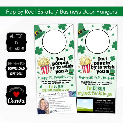 Realtor pop by ideas St Patricks Day