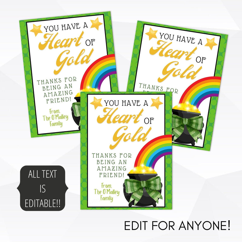 St. Patricks Day gift tags