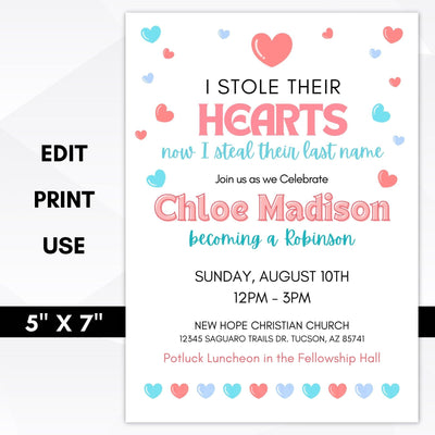 adoption party invitation