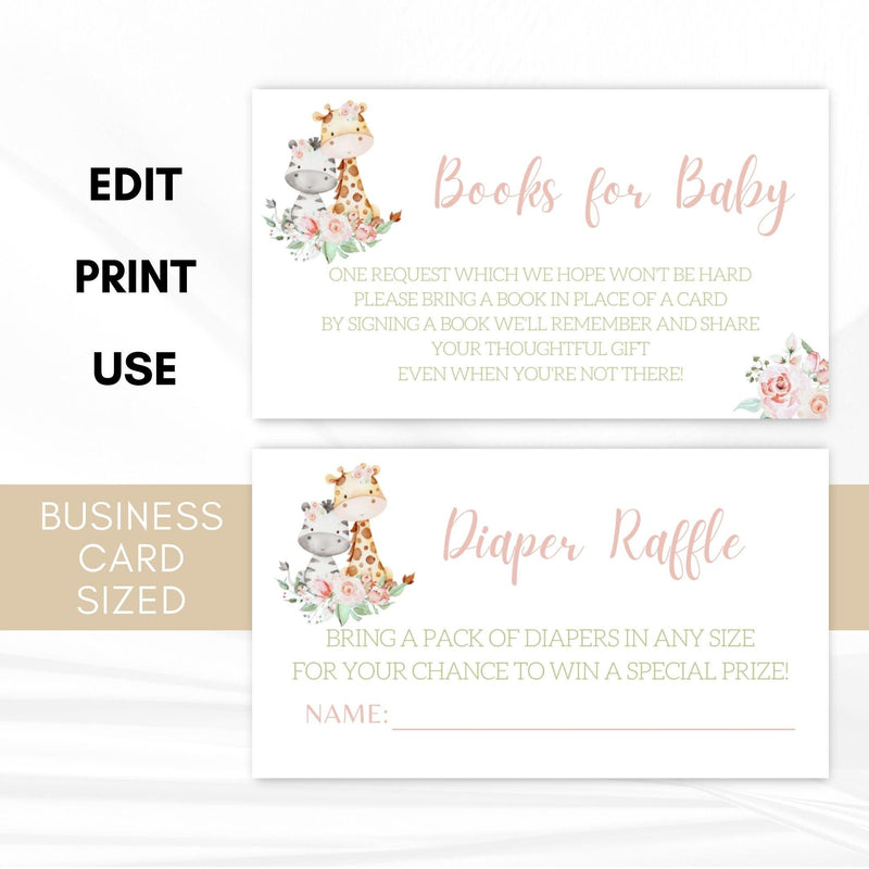 safari books for baby cards
