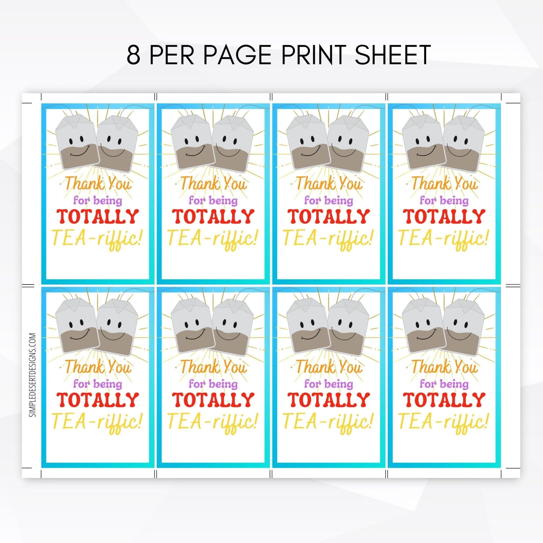 Tea-Riffic Teacher Appreciation Week Tags – Simple Desert Designs tea-riffic-teacher-appreciation-week-tags-simple-desert-designs