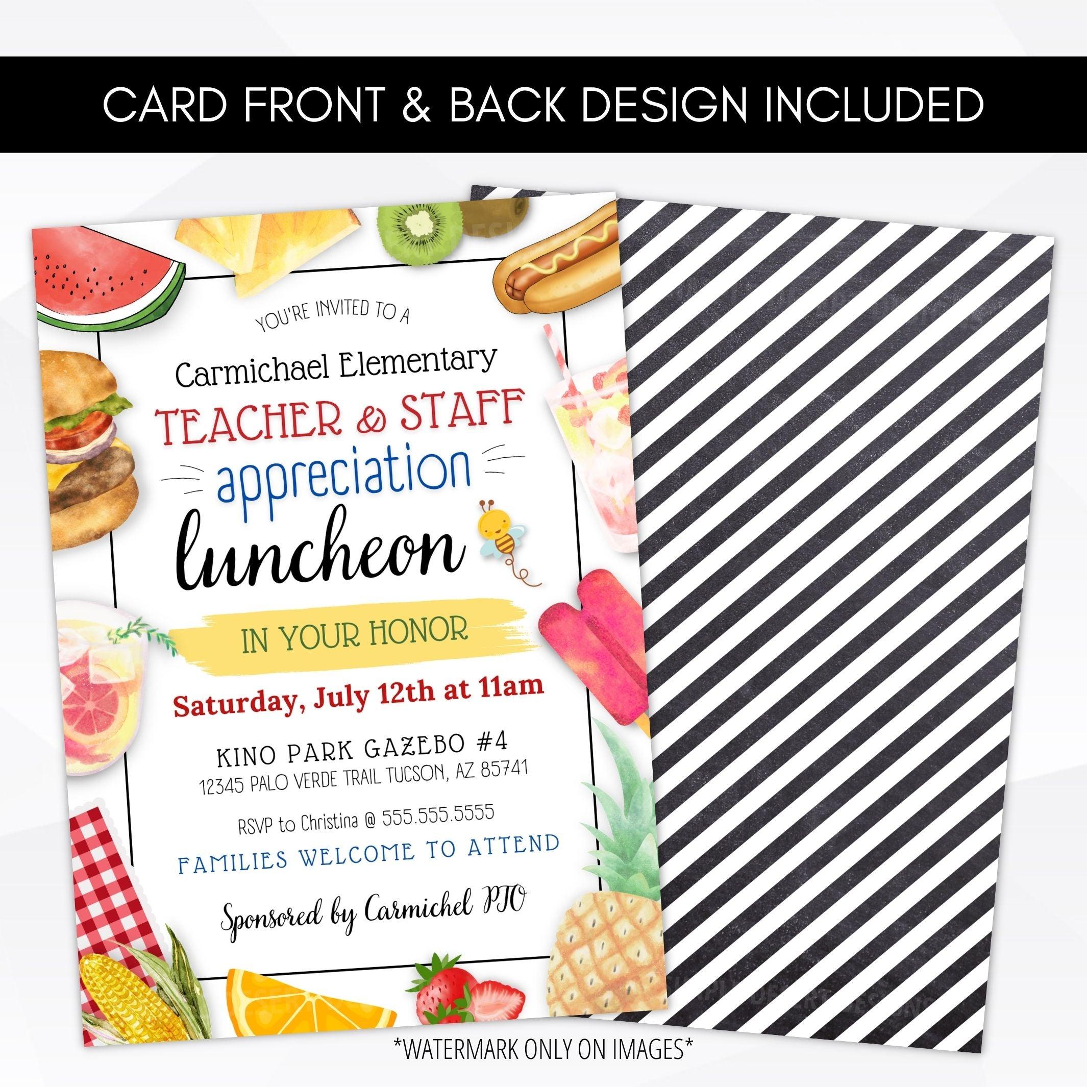 teacher appreciation ideas for staff