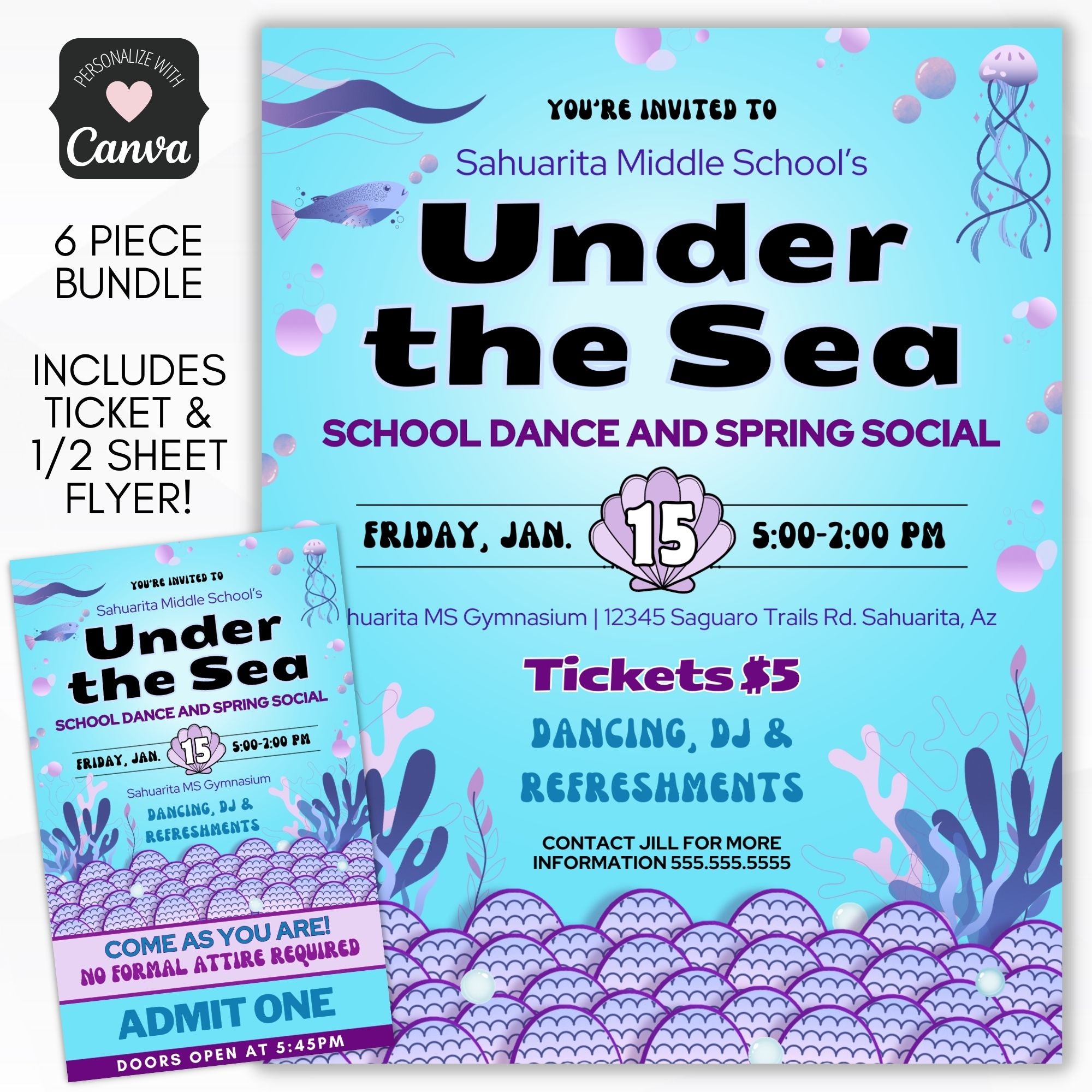 enchantment under the sea theme
