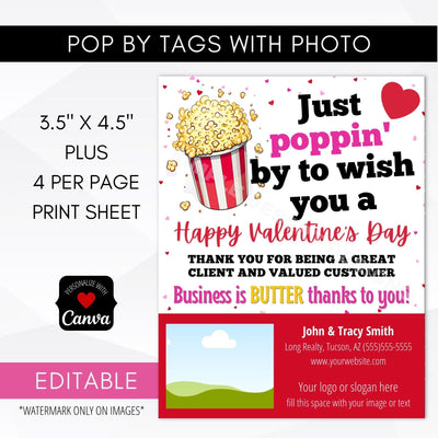 Valentines Day Popcorn Pop Bys