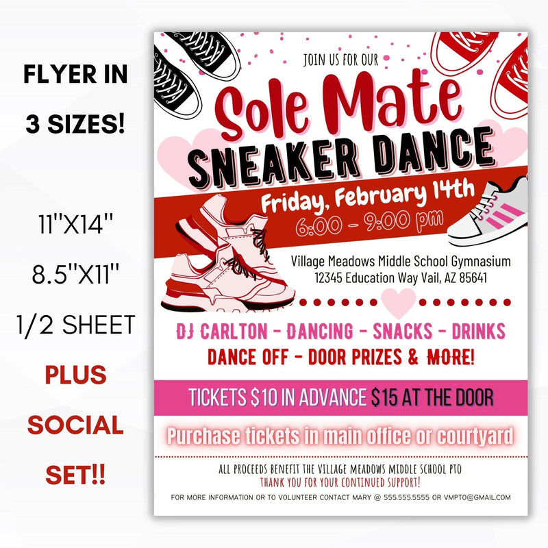 valentines day sneaker dance