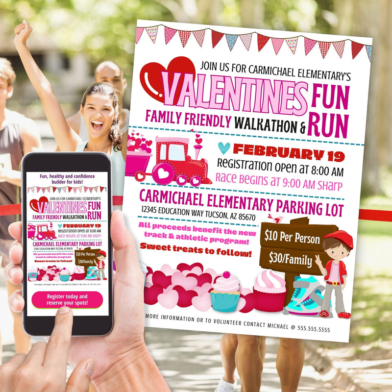 Promotional poster for Carmichael Elementary&