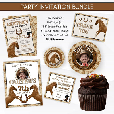 Western birthday party supplies