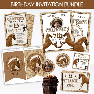 custom DIY birthday invitations