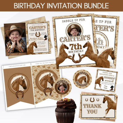 custom DIY birthday invitations