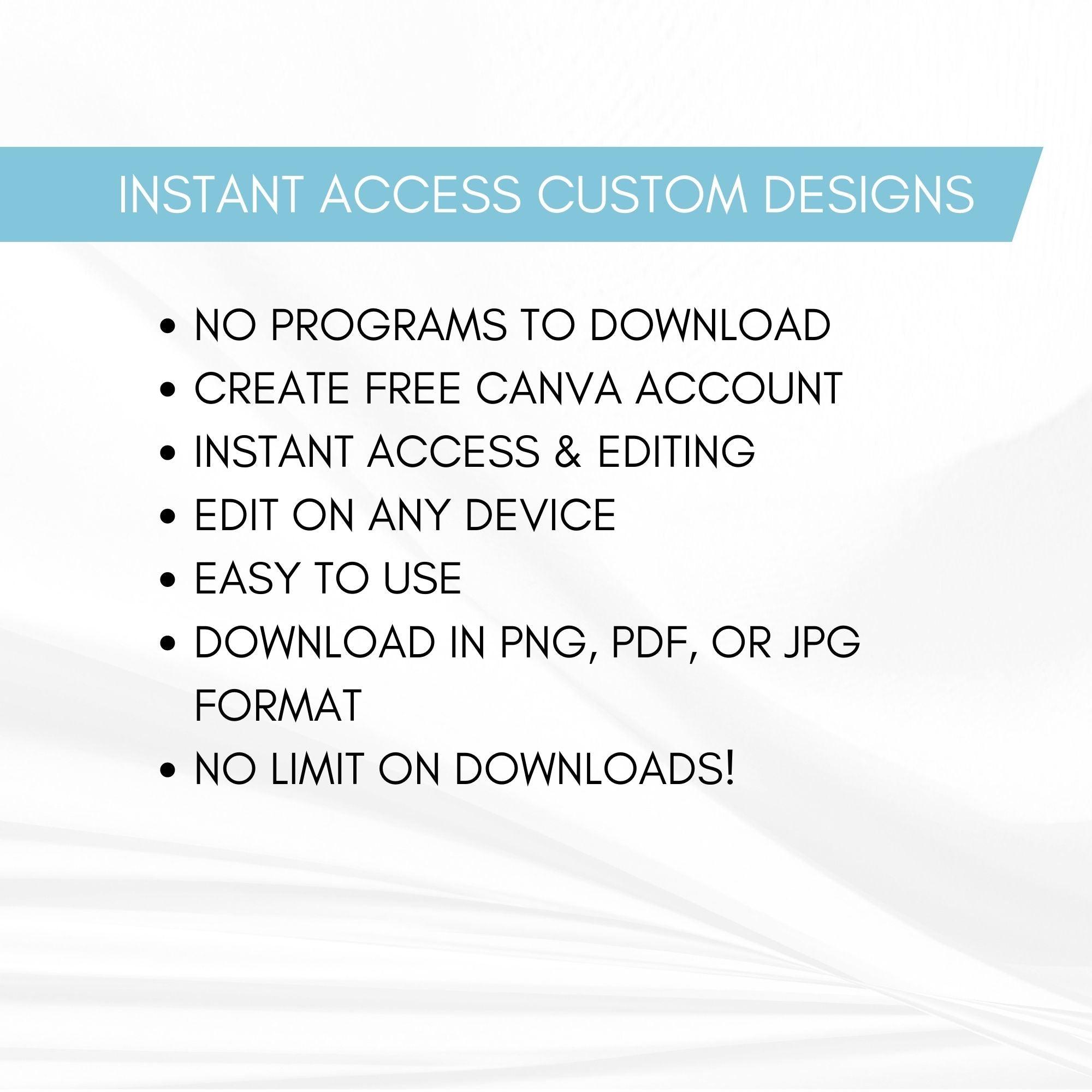 editable easter door hangers